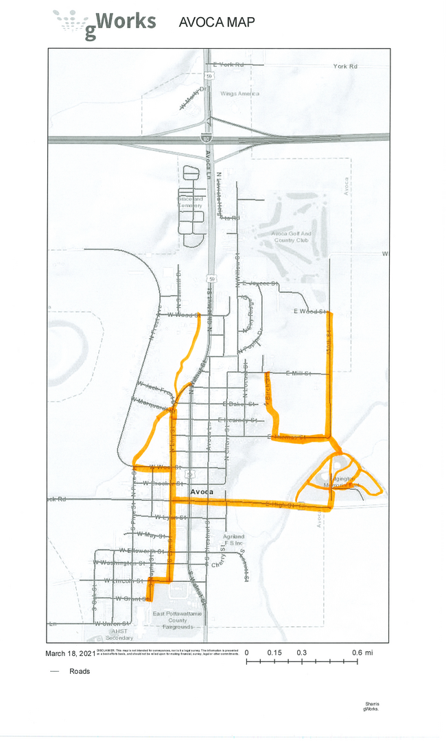 City of Avoca AVOCA WALKING TRAILS